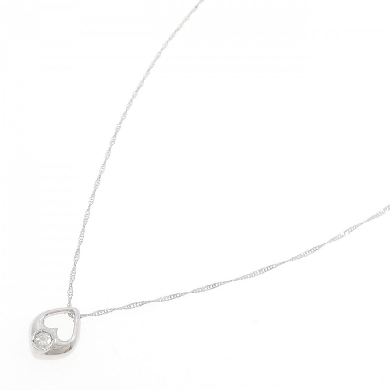 PT/PT850 ダイヤモンド ネックレス 0.10CT