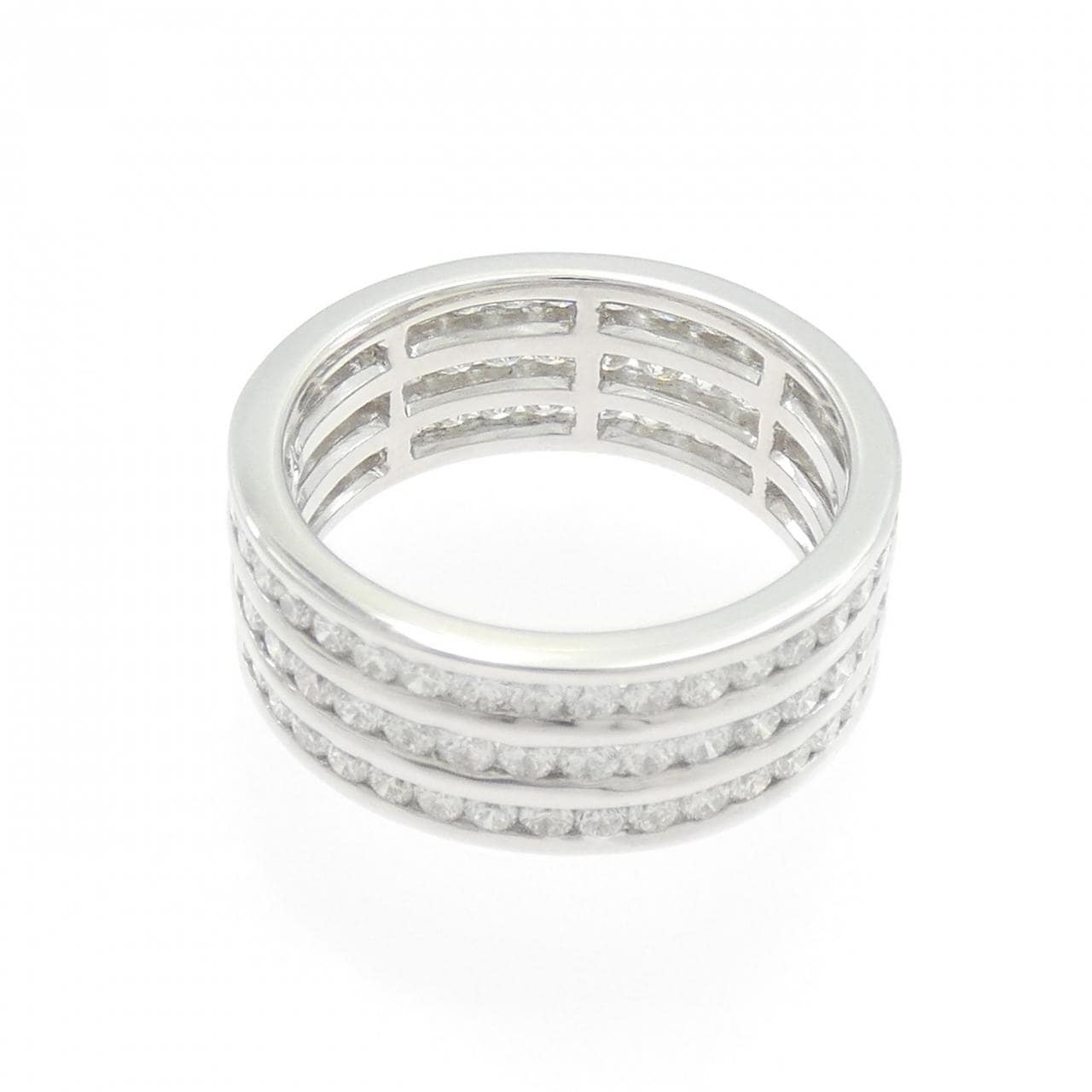 K18WG フルエタニティ ダイヤモンド リング