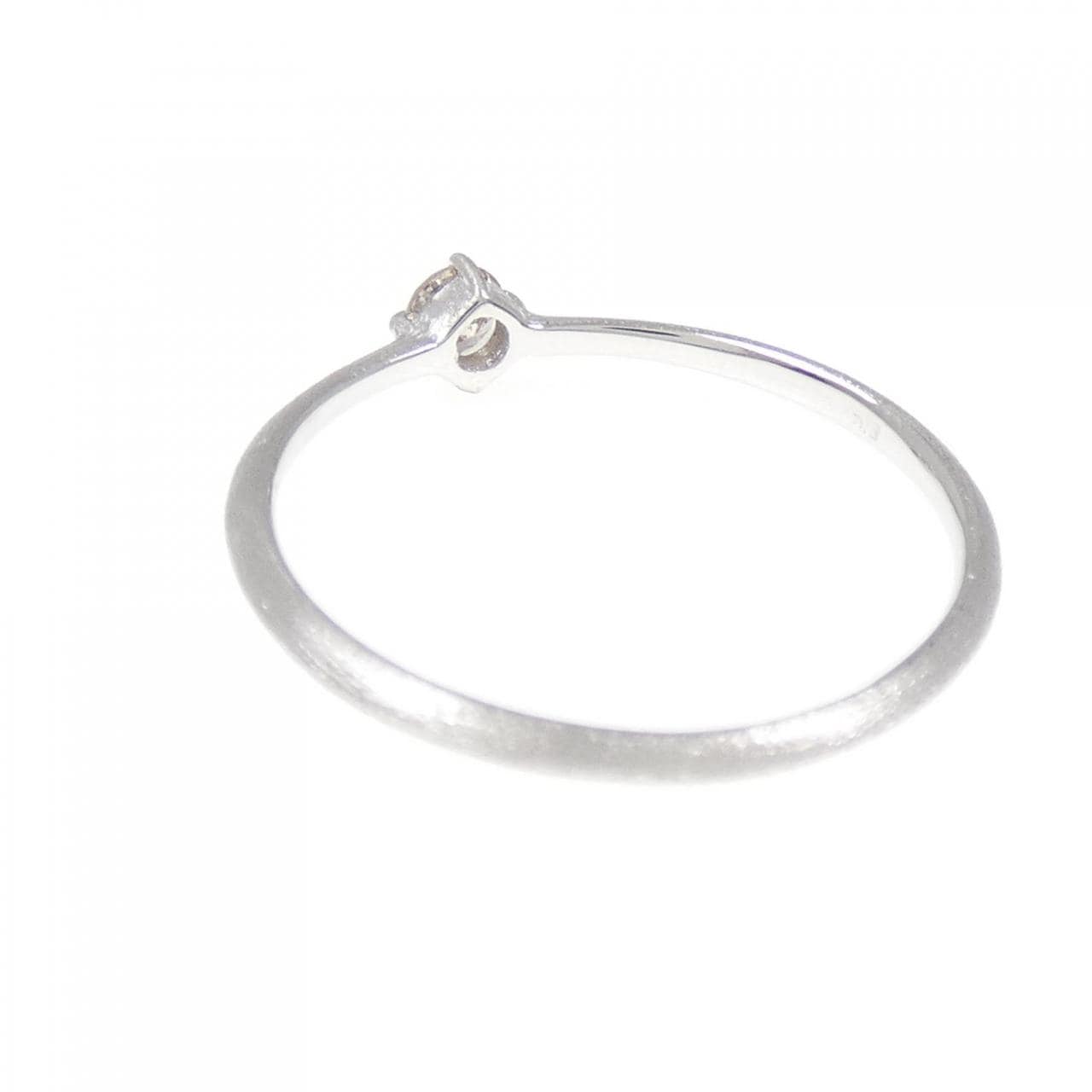 K18WG ダイヤモンド リング 0.09CT