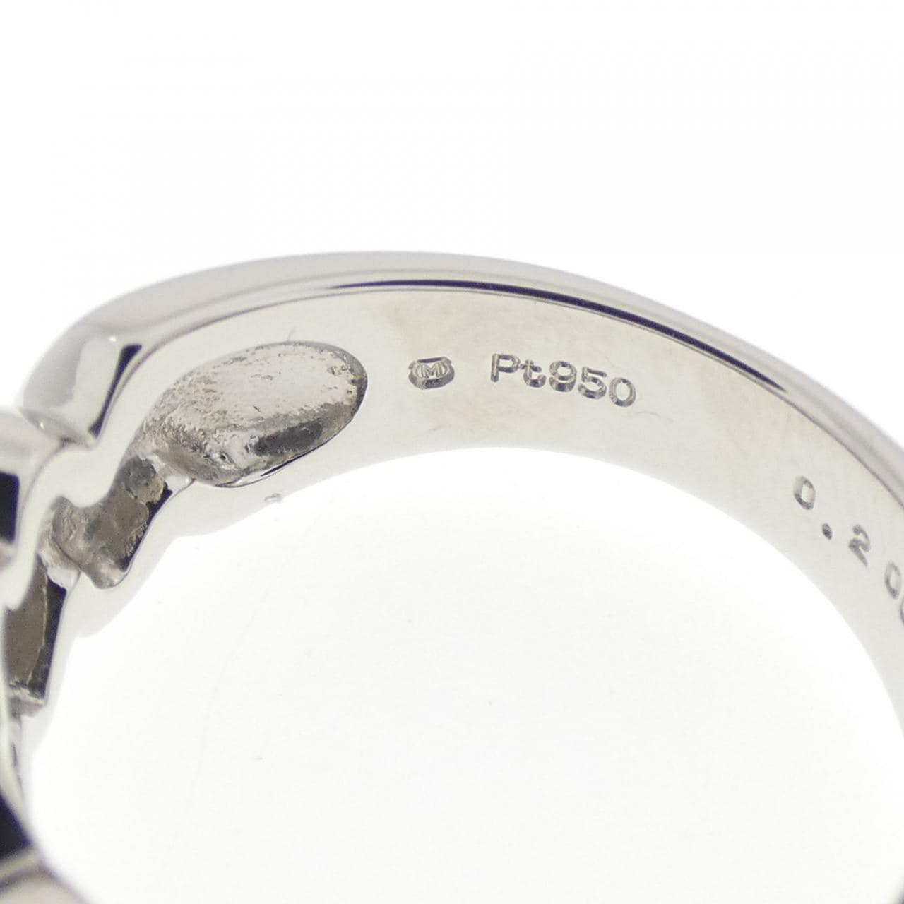 ミキモト ハート ダイヤモンド リング 0.20CT