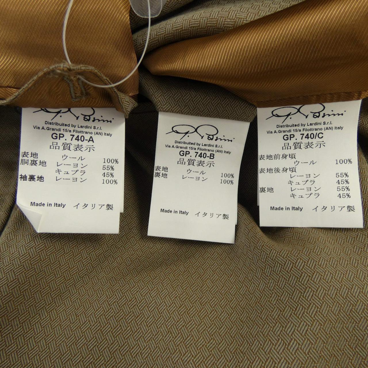 ガブリエレパジーニ GABRIELE PASINI スリーピース