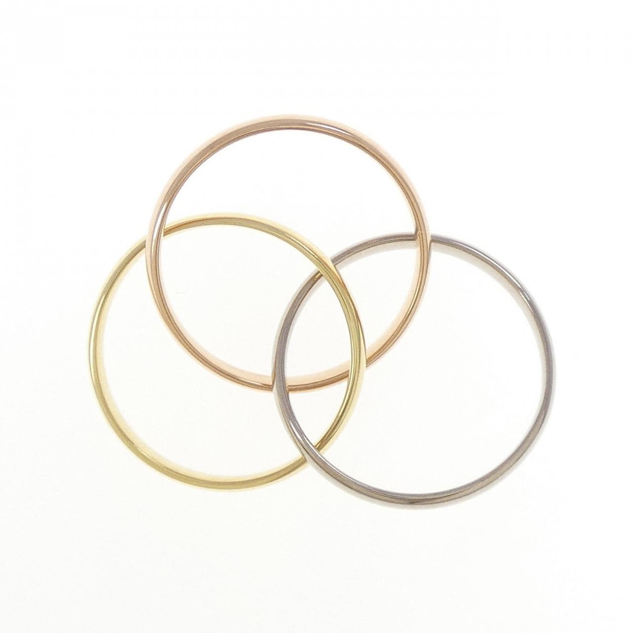 Cartier Trinity小号戒指