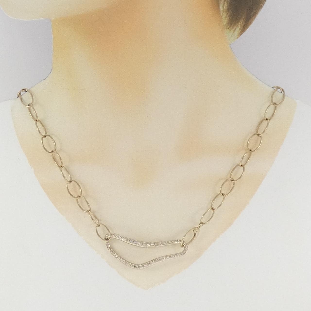カシケイ k18マーシネスBDネックレス カシケイ ネックレス マーシネス K18BG BD0.50ct - メルカリ