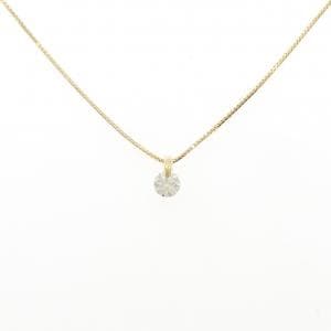 K18YG ダイヤモンド ネックレス 0.56CT
