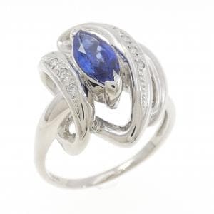 PT900 サファイヤ リング 1.12CT