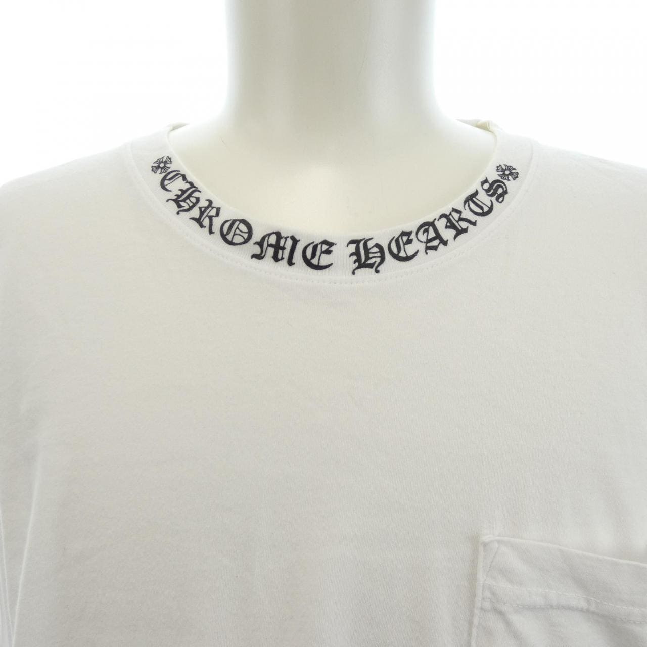 クロムハーツ CHROME HEARTS NECK LOGO Tシャツ