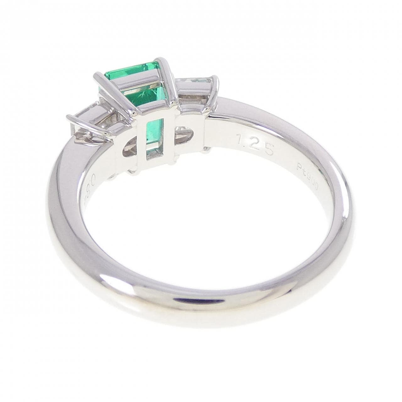 PT900 エメラルド リング 1.25CT コロンビア産