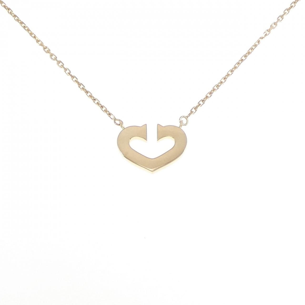 Cartier C heart necklace