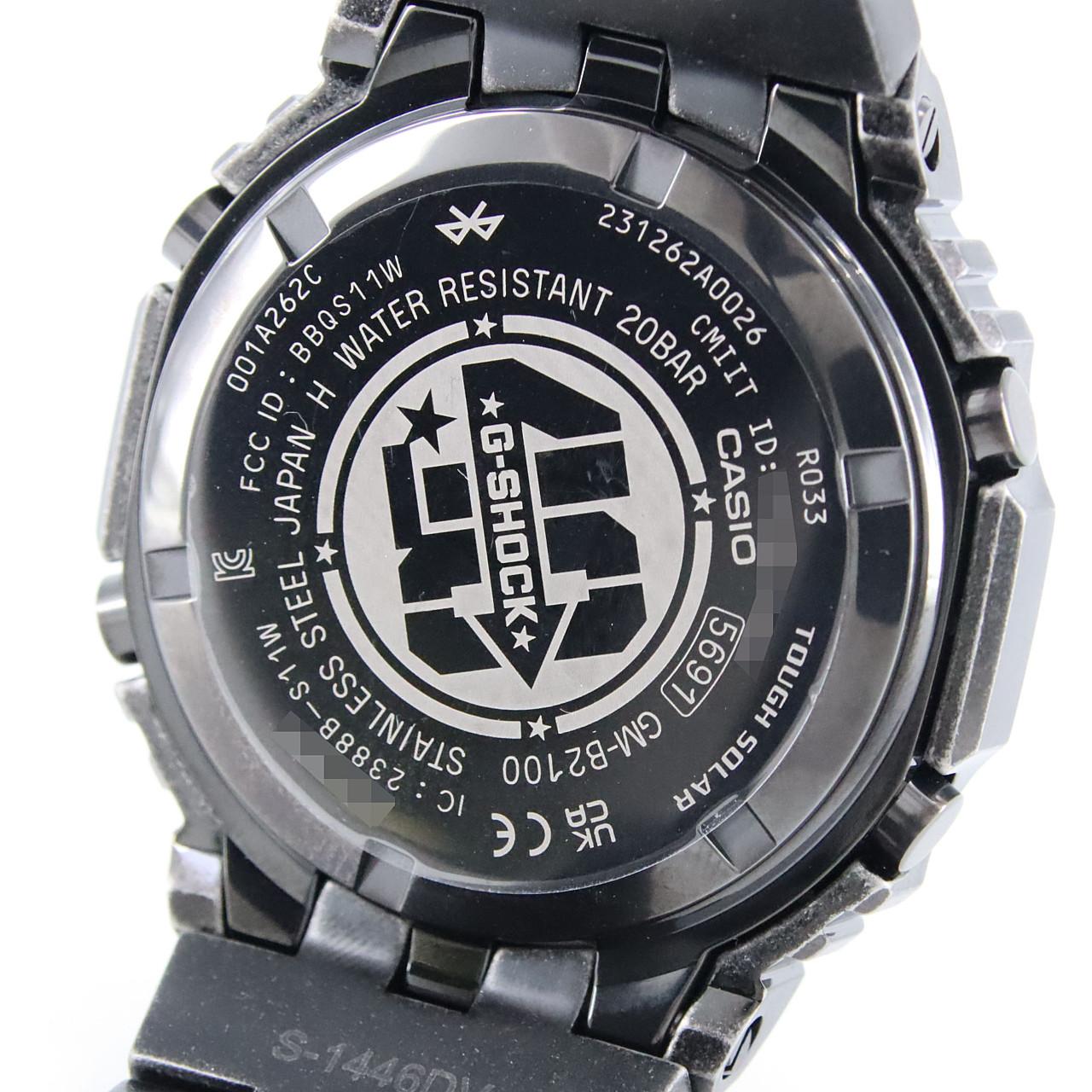 Casio G-SHOCK 40th Anniversary Radio-Controlled Watch GM-B2100VF-1AJR SS Solar Quartz