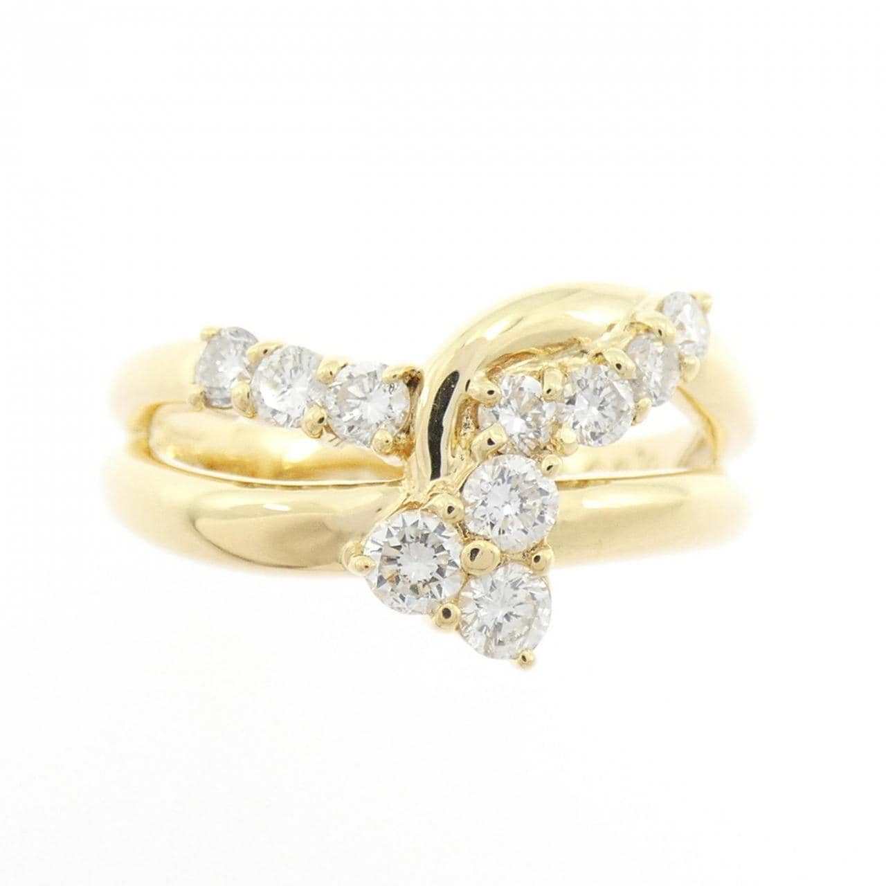 K18YG ダイヤモンド リング 0.50CT