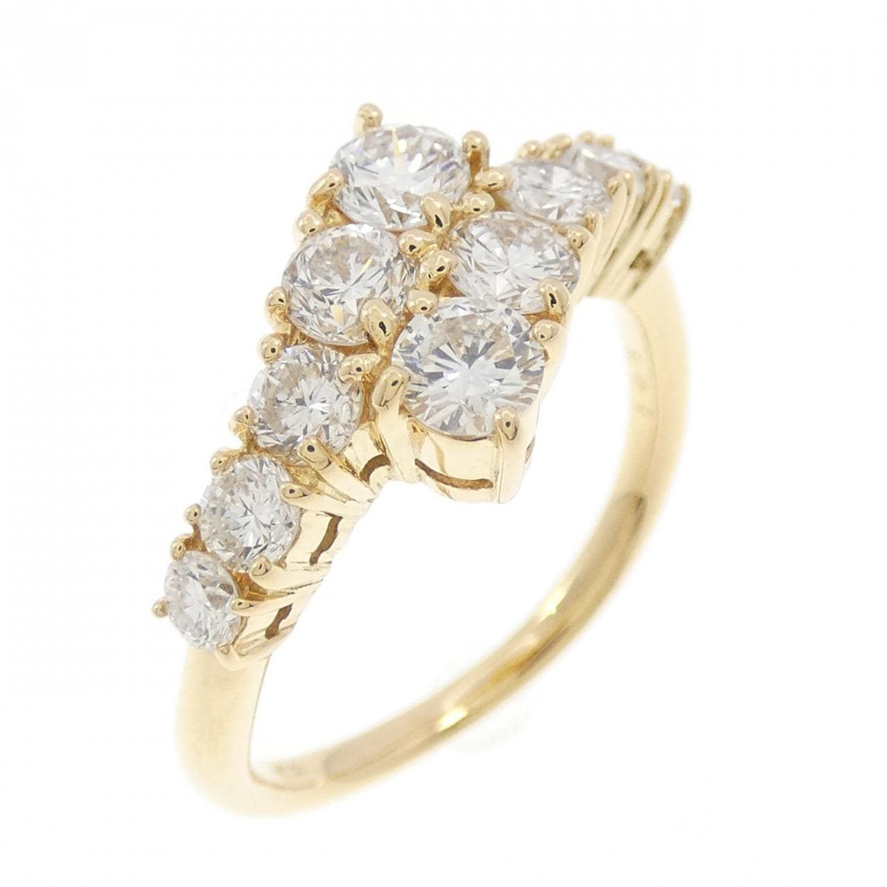 K18YG ダイヤモンド リング 1.05CT