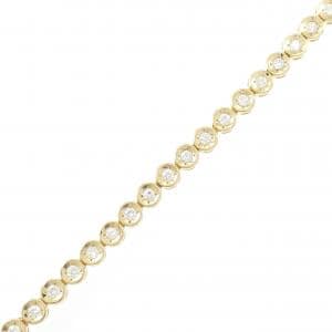 K18YG ダイヤモンド ブレスレット 1.18CT