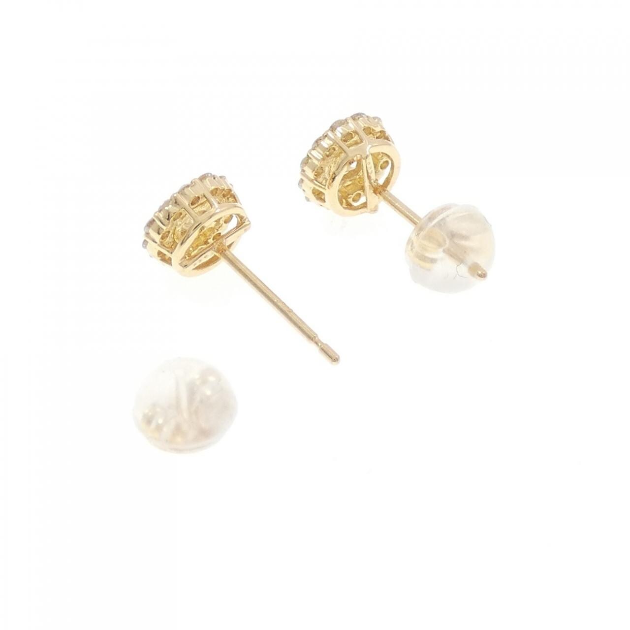 【リメイク】K18YG ダイヤモンド ピアス 0.40CT