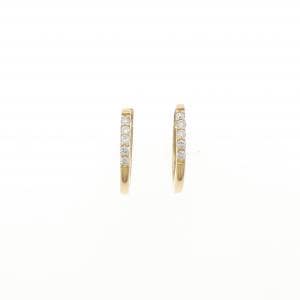 【リメイク】K18YG ダイヤモンド ピアス 0.10CT