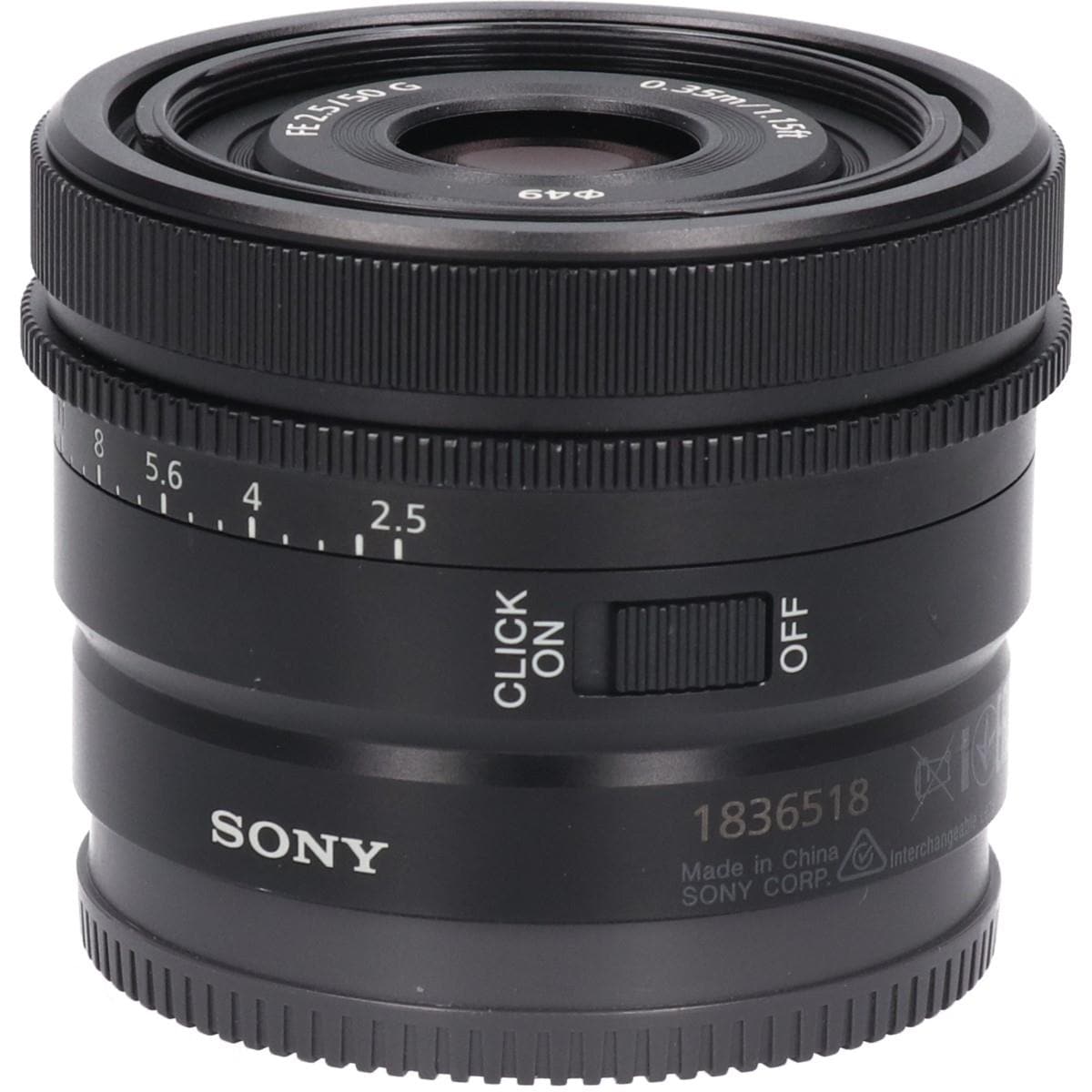 ＦＥ５０ｍｍ　Ｆ２．５Ｇ　（ＳＥＬ５０Ｆ２５Ｇ）