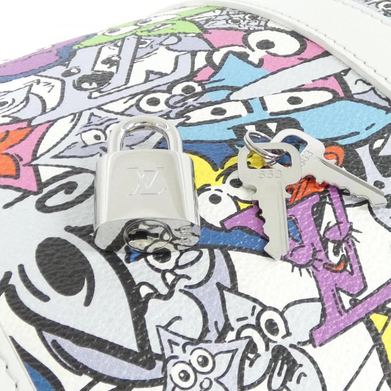 ルイヴィトン モノグラム コミック キーポル バンドリエール  2023SS 50cm M21863 ボストンバッグ