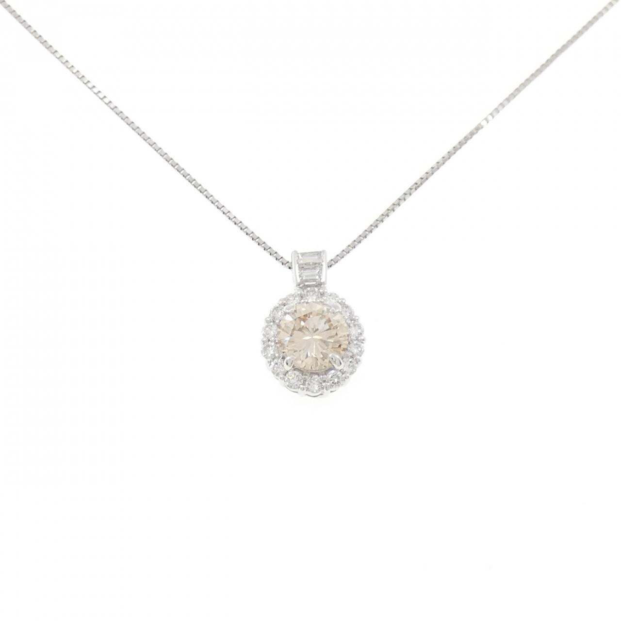 PT900/PT850 ダイヤモンド ネックレス 1.131CT