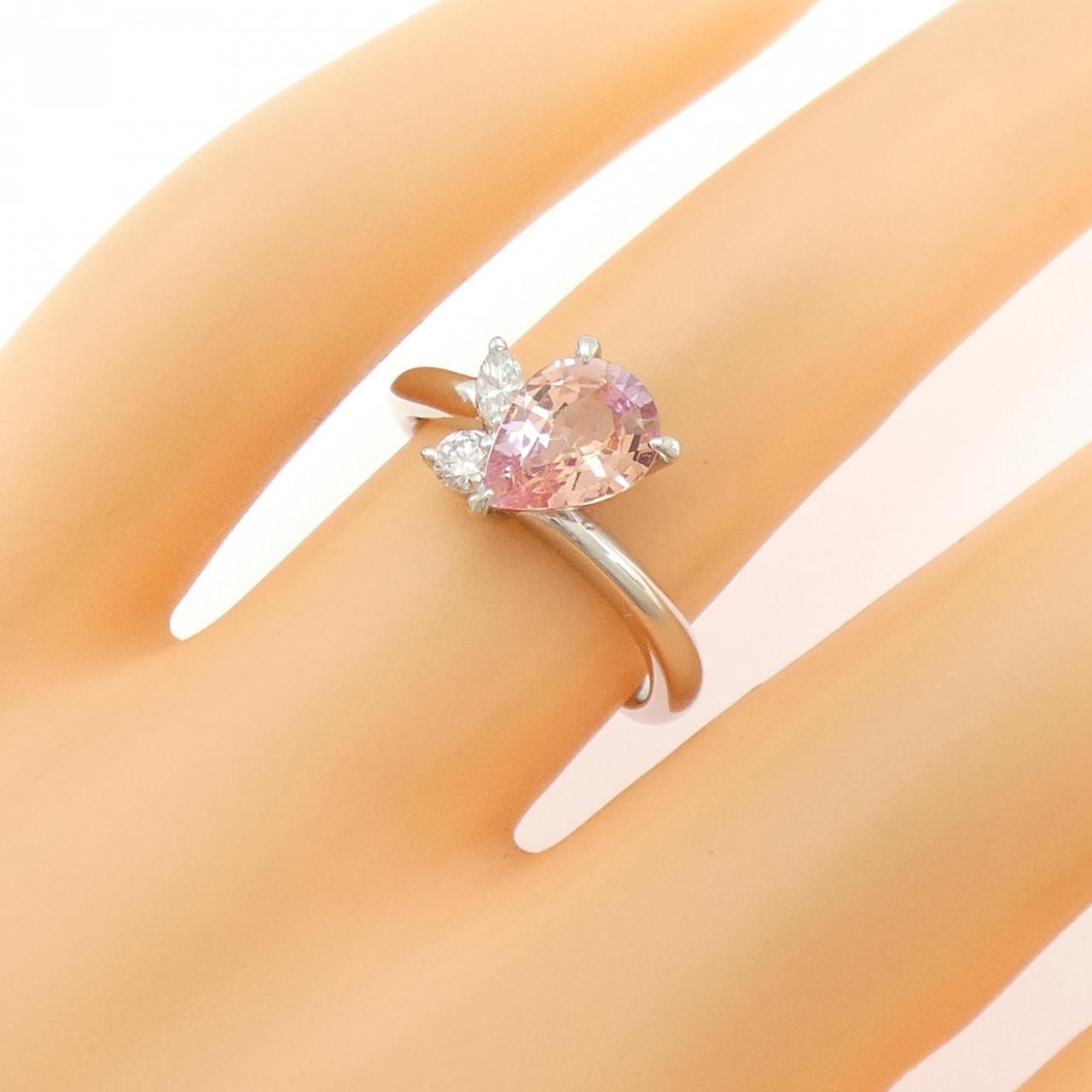 PT900 サファイヤ リング 1.26CT