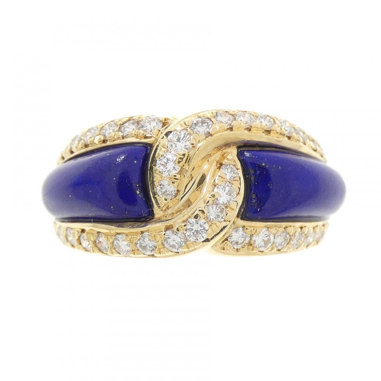 K18YG ラピスラズリ リング