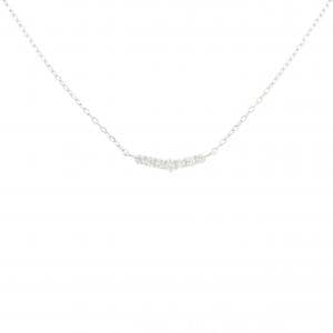 K10WG ダイヤモンド ネックレス 0.10CT