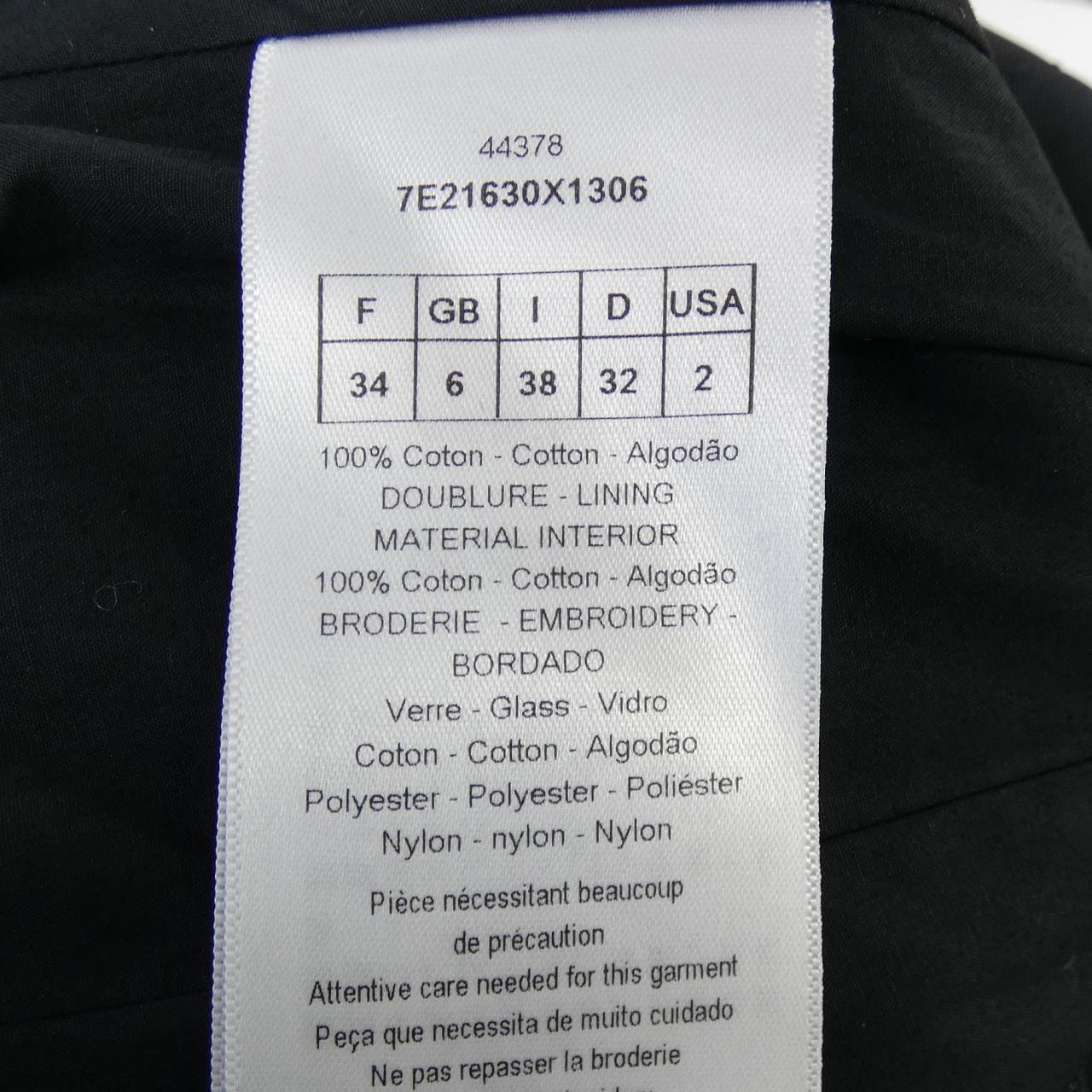 クリスチャンディオール CHRISTIAN DIOR 7E21630X1306 ワンピース