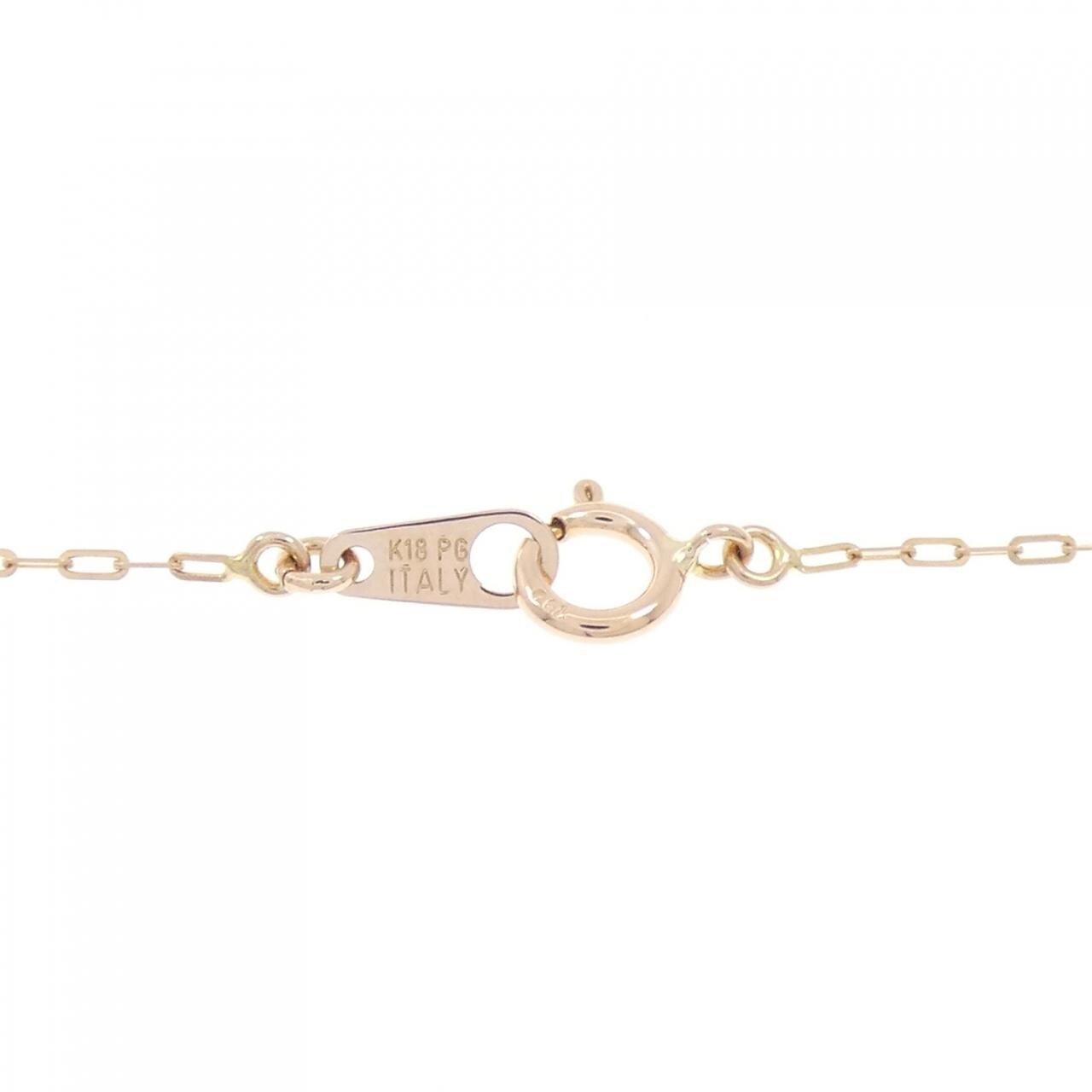 K18PG ダイヤモンド ネックレス 0.05CT