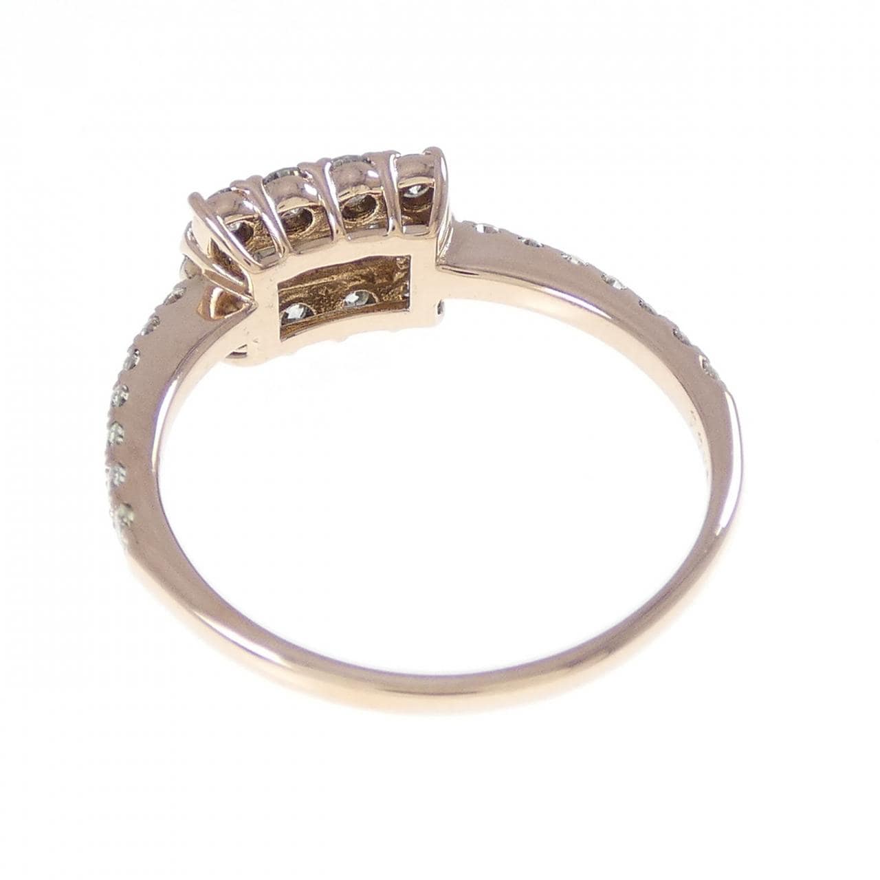 K18PG ダイヤモンド リング 0.144CT