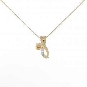 K18YG ダイヤモンド ネックレス 0.15CT