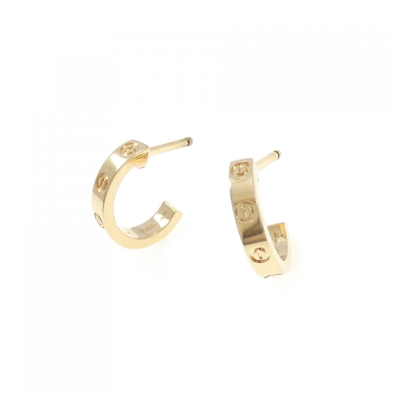 カルティエ ミニラブ ピアス