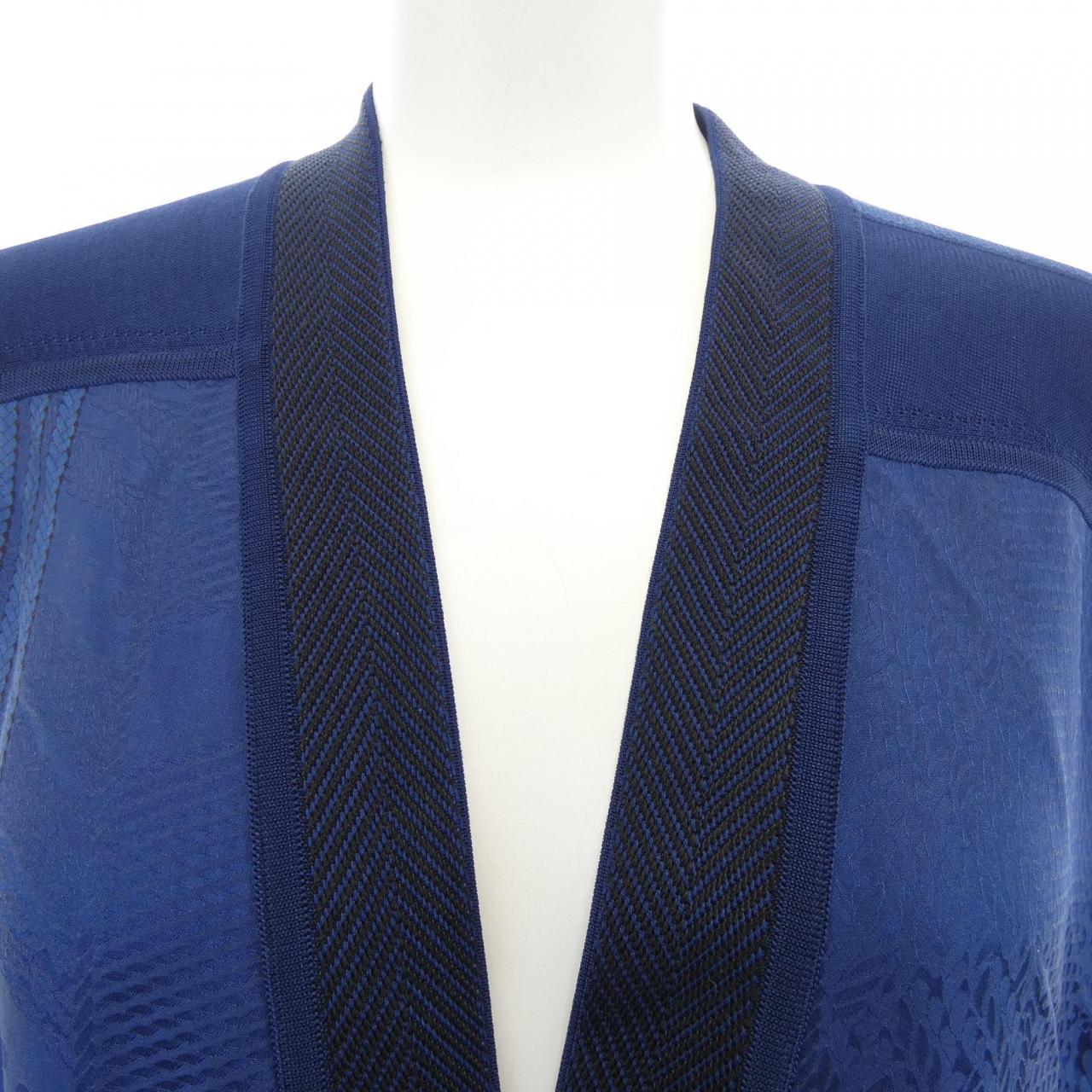 エルメス HERMES DRESSAGE TRESSAGE 5H2806DW ツイルレーヌ ロングカーディガン