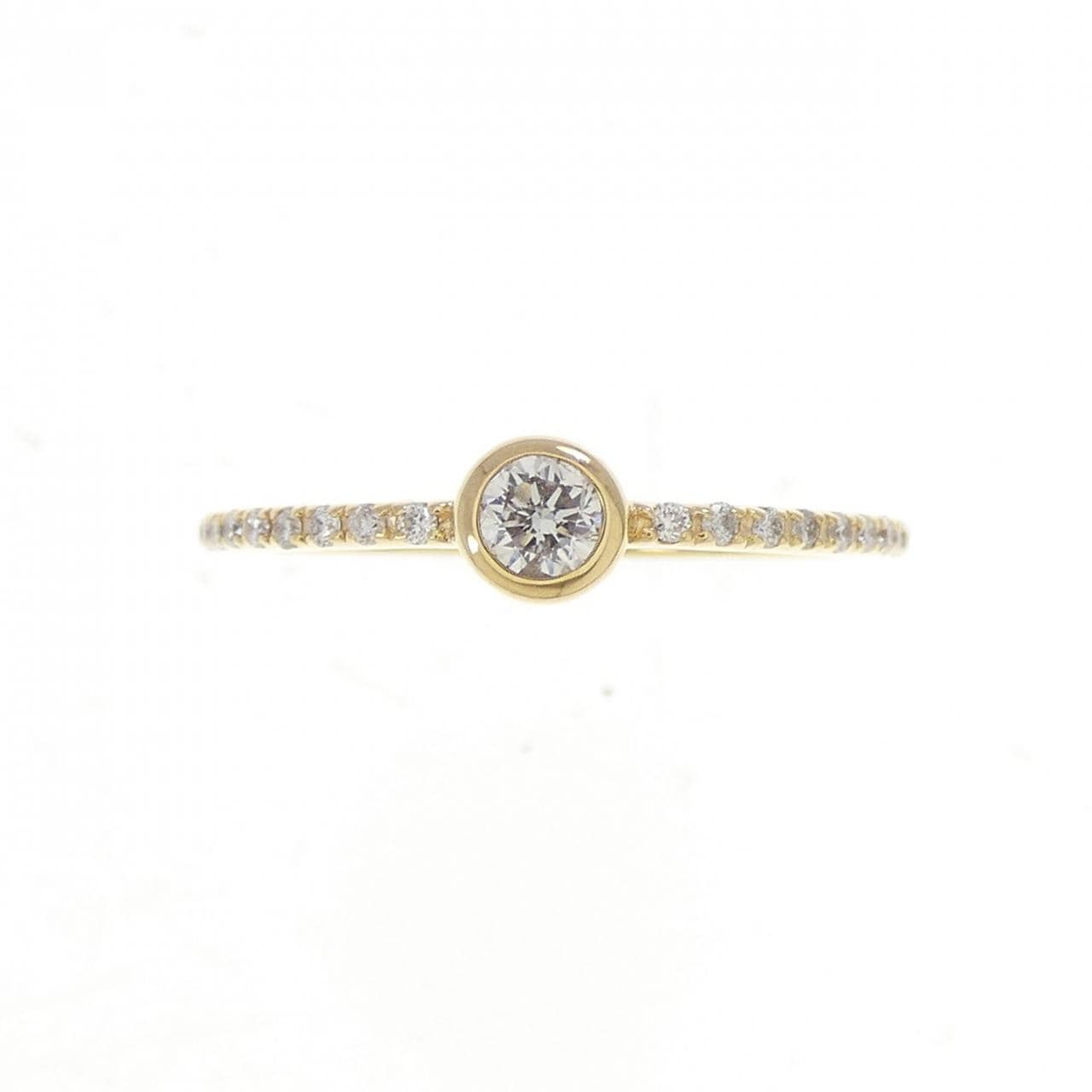 K18YG ダイヤモンド リング 0.17CT