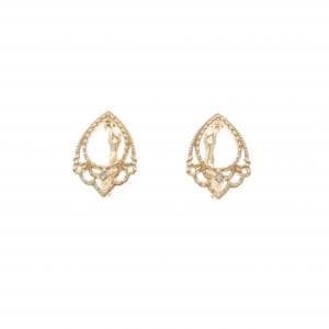 アガット ダイヤモンド ピアス 0.012CT