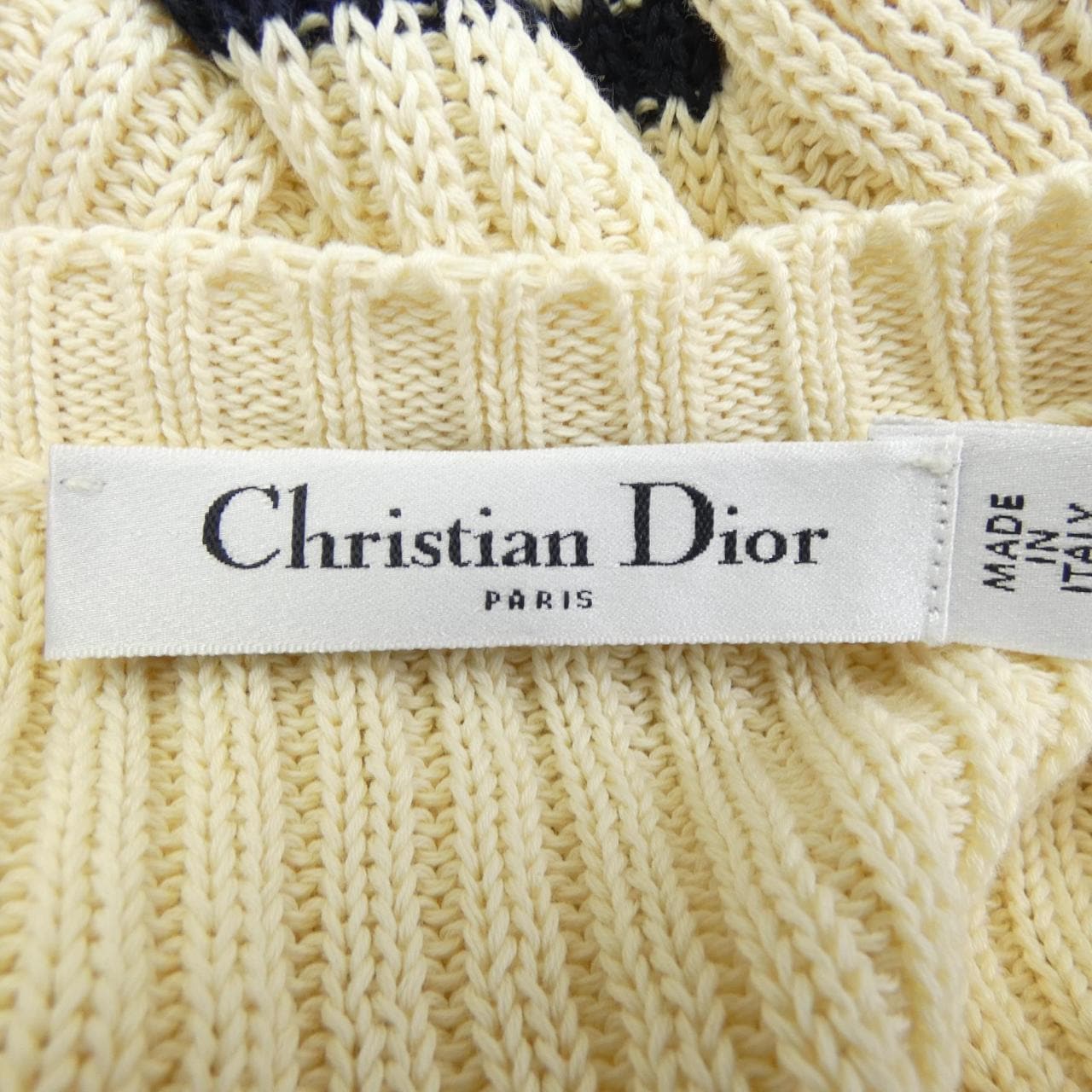 クリスチャンディオール CHRISTIAN DIOR DIOR MARINIERE　DIORIVIERA 244S10AM730 ニット