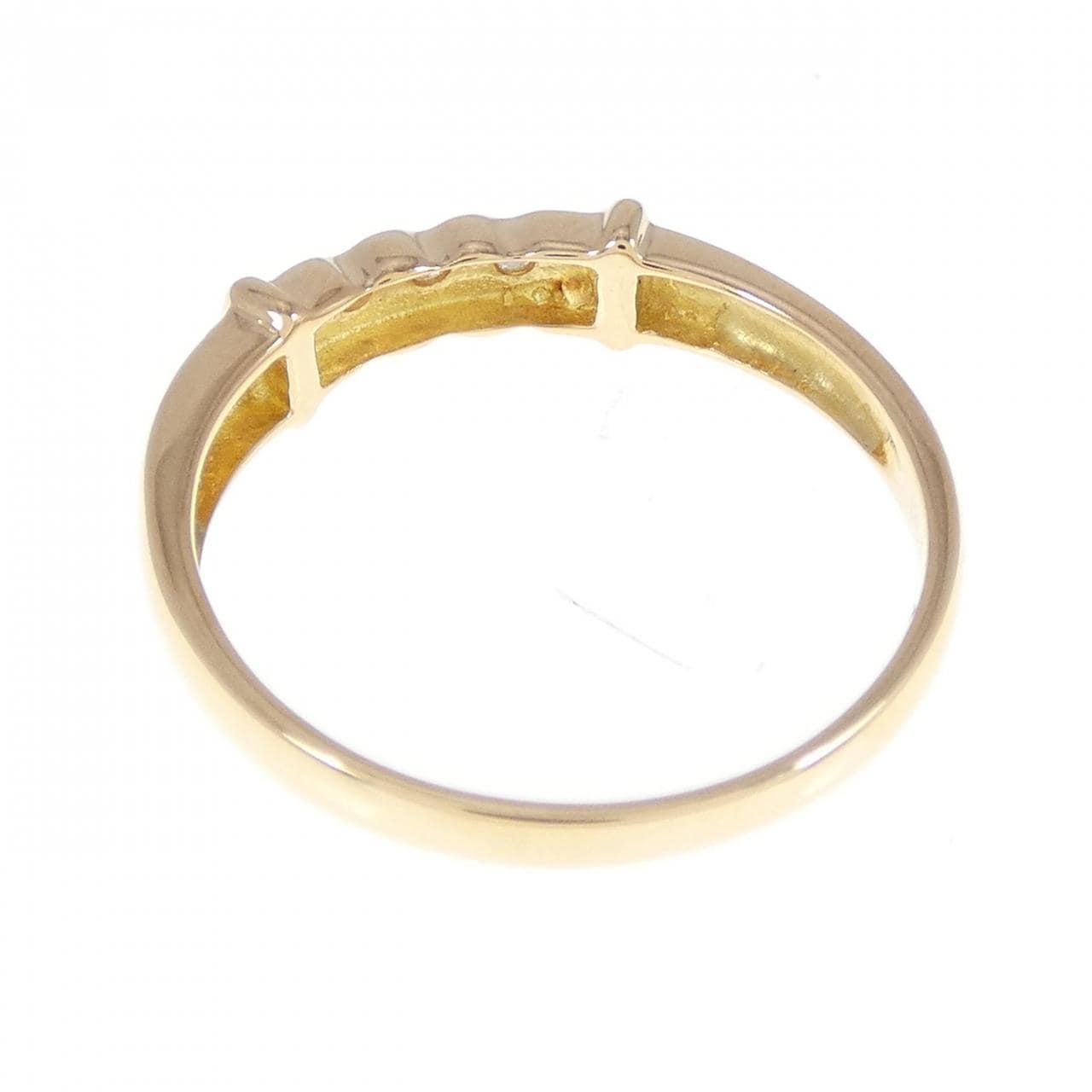 K18YG ダイヤモンド リング 0.03CT
