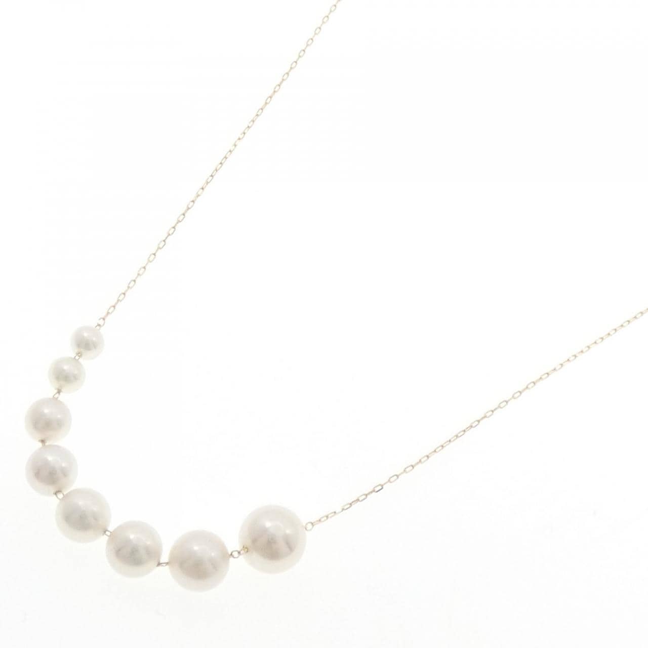 K18YG アコヤパール ネックレス