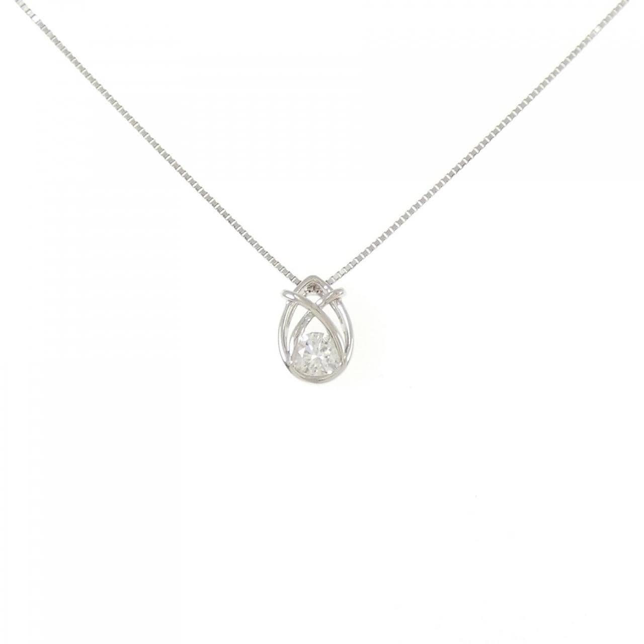 PT900/PT850 ダイヤモンド ネックレス 0.331CT