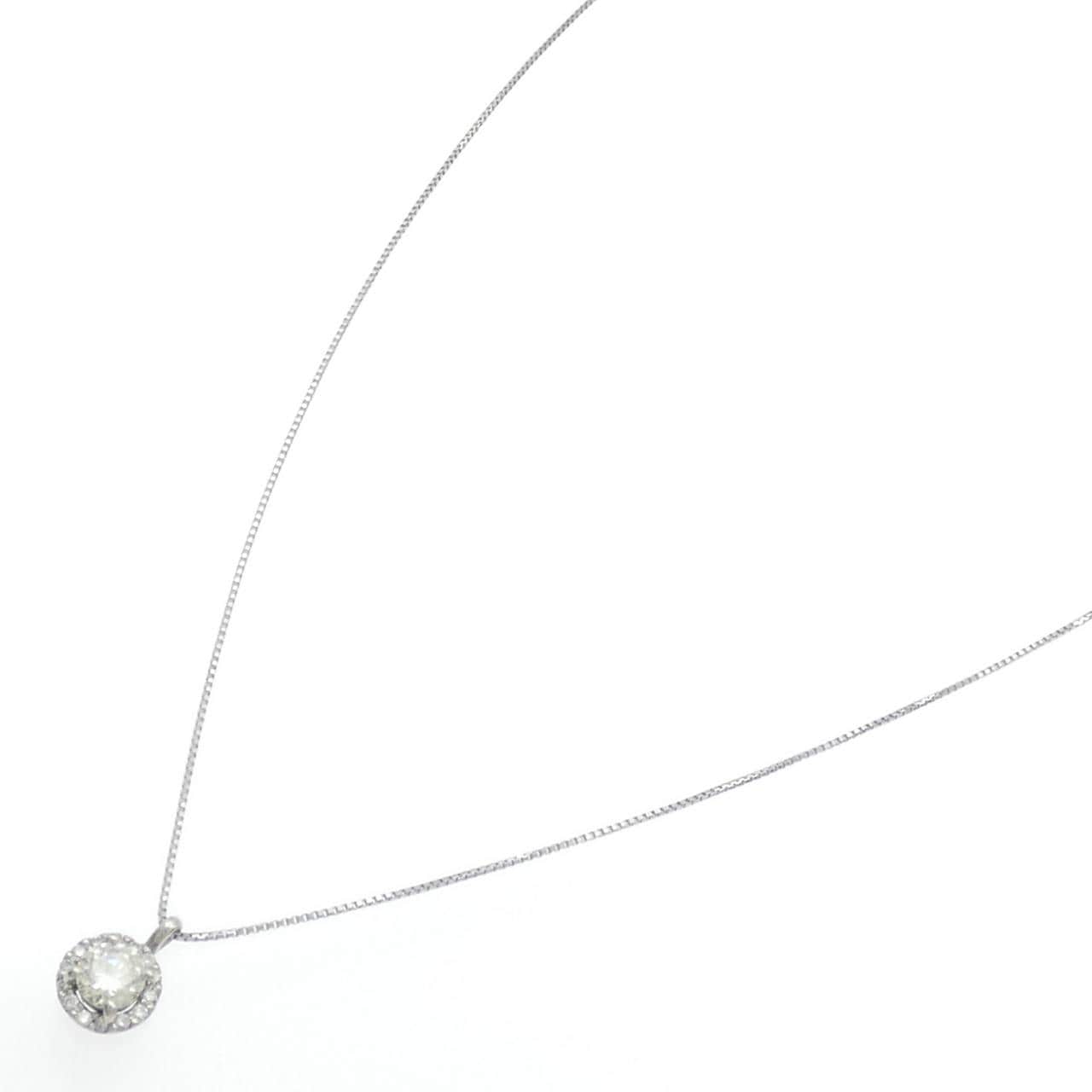 PT950/PT850 ダイヤモンド ネックレス 0.33CT