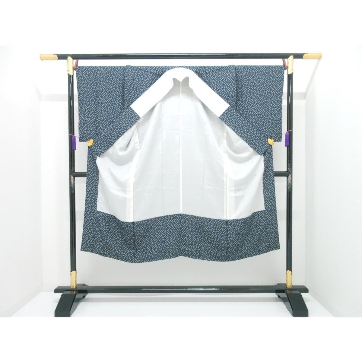 長襦袢　友禅加工　広衿