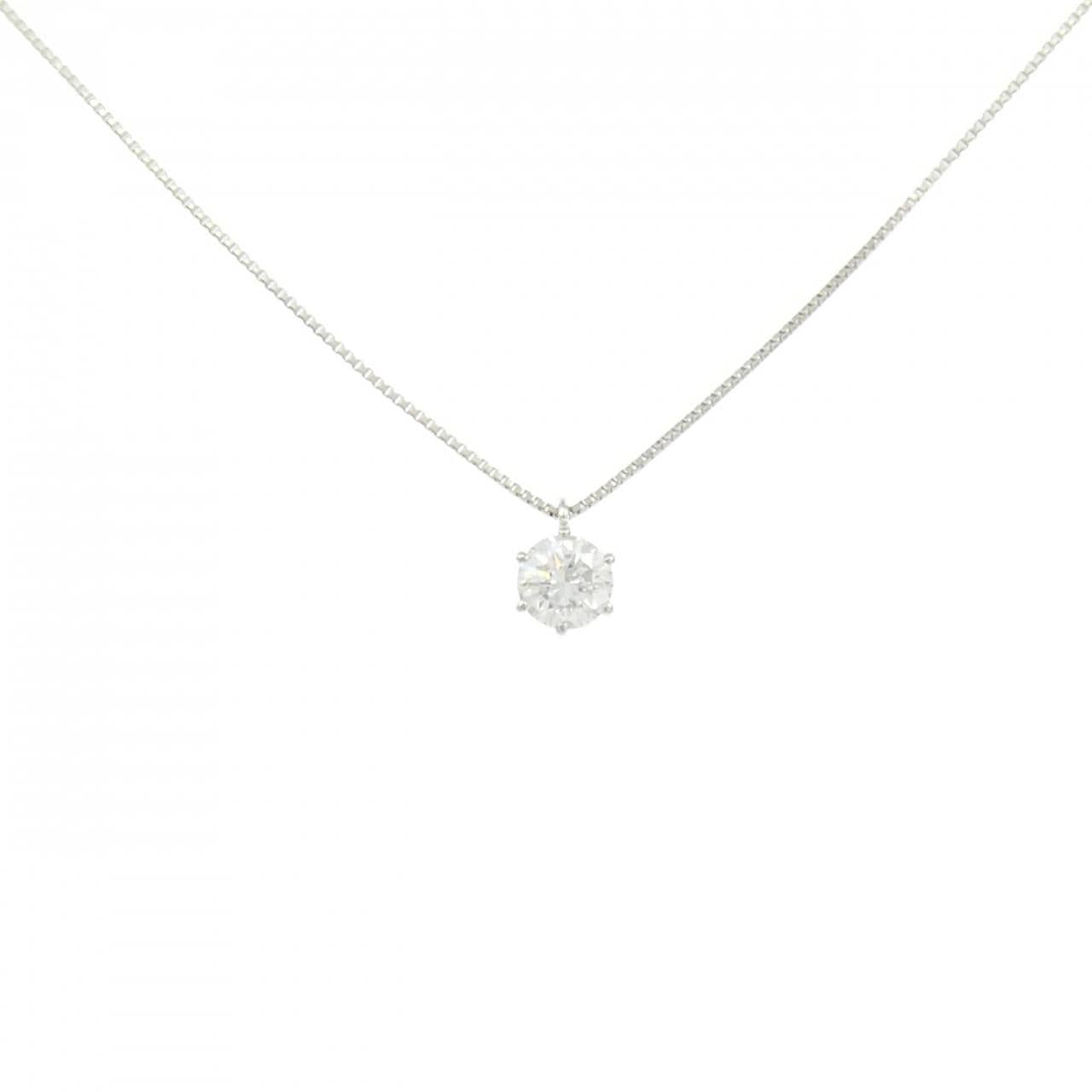 PT900/PT850 ダイヤモンド ネックレス 0.350CT F SI1 Good