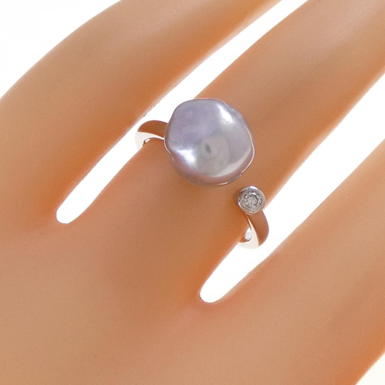 PT950 アコヤパール リング