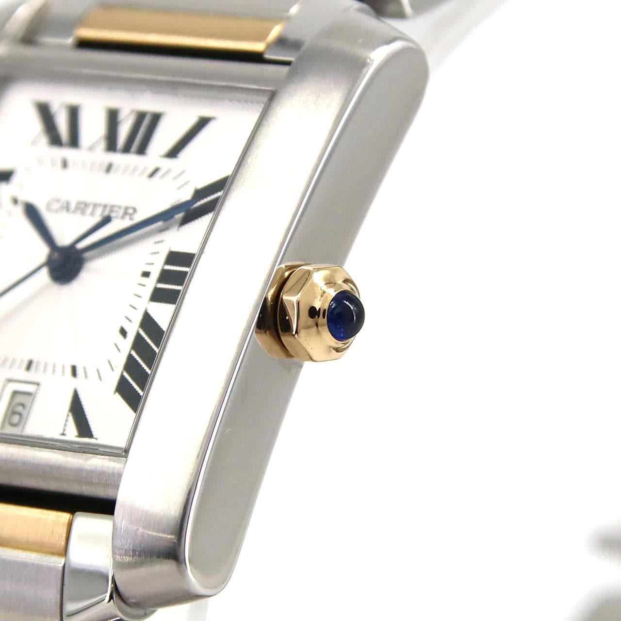 カルティエ タンクフランセーズLM コンビ W51005Q4 SSxYG 自動巻