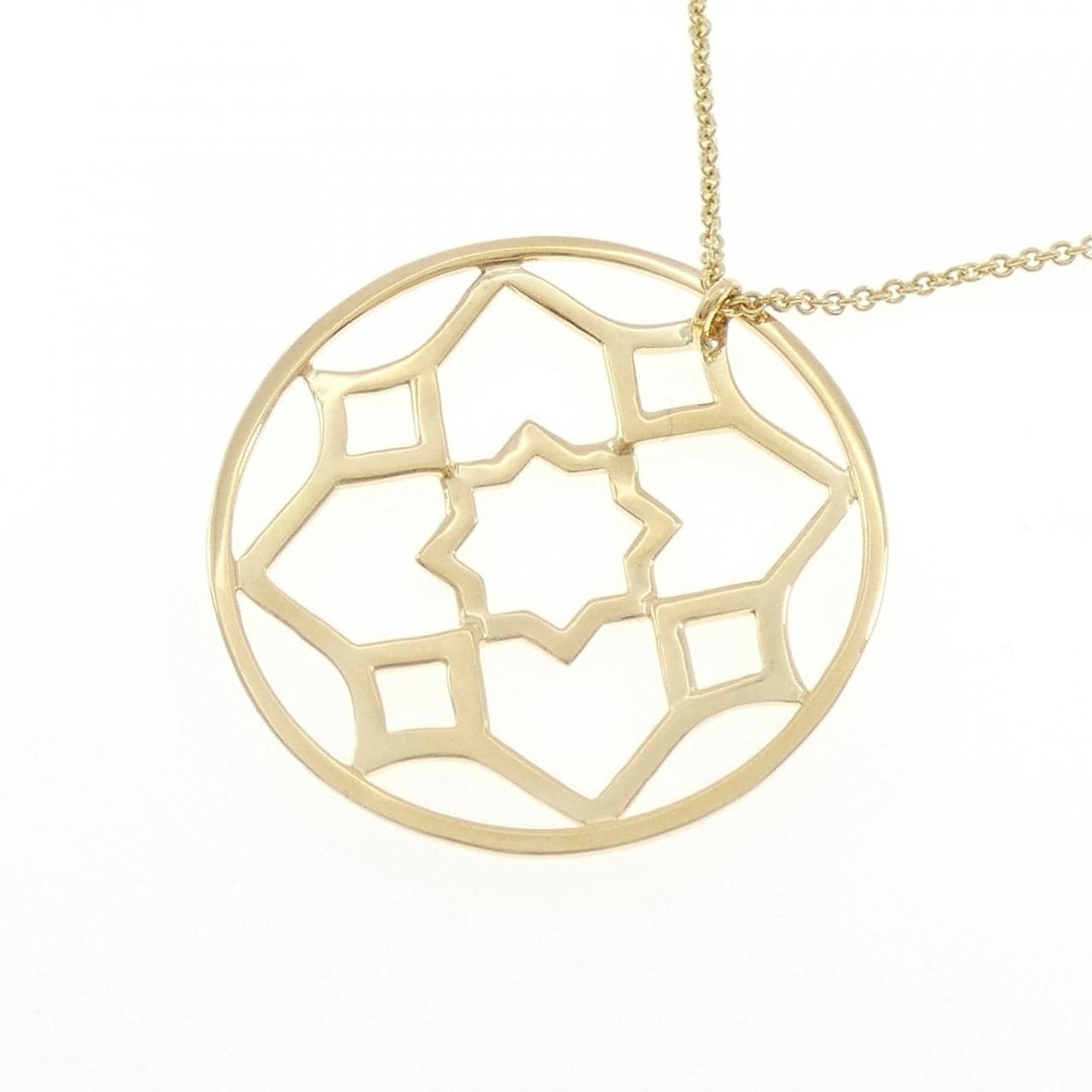 ティファニー パロマ ゼリージュ メダリオン ネックレス