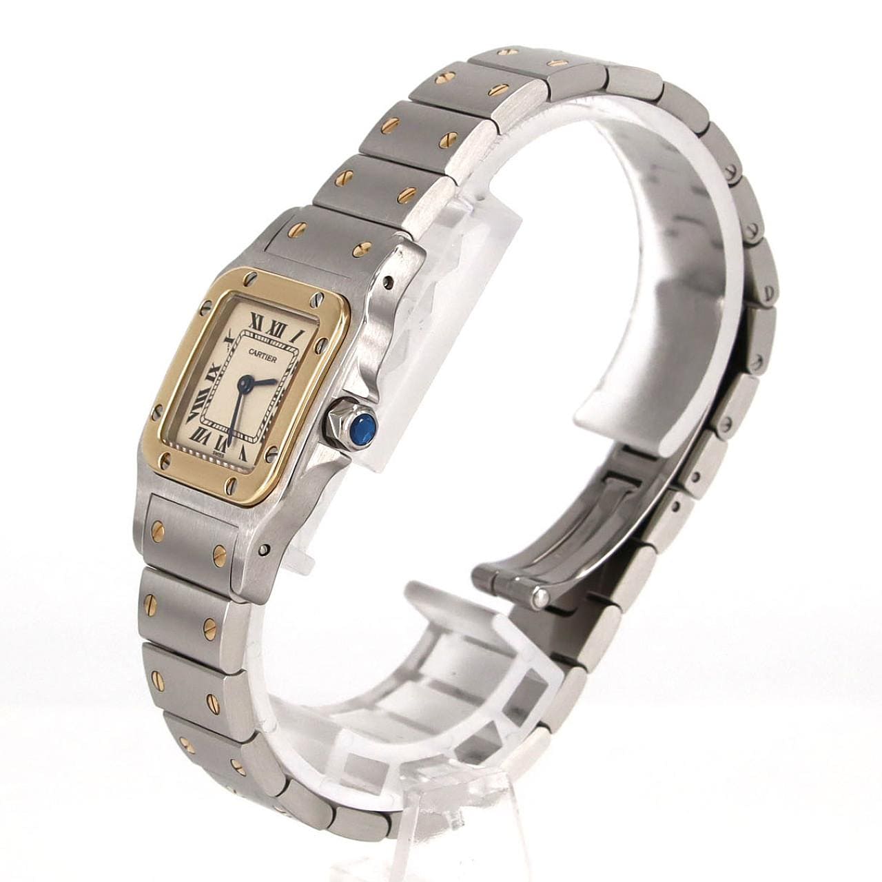 カルティエ サントスガルベSM コンビ W20012C4 SSxYG クォーツ