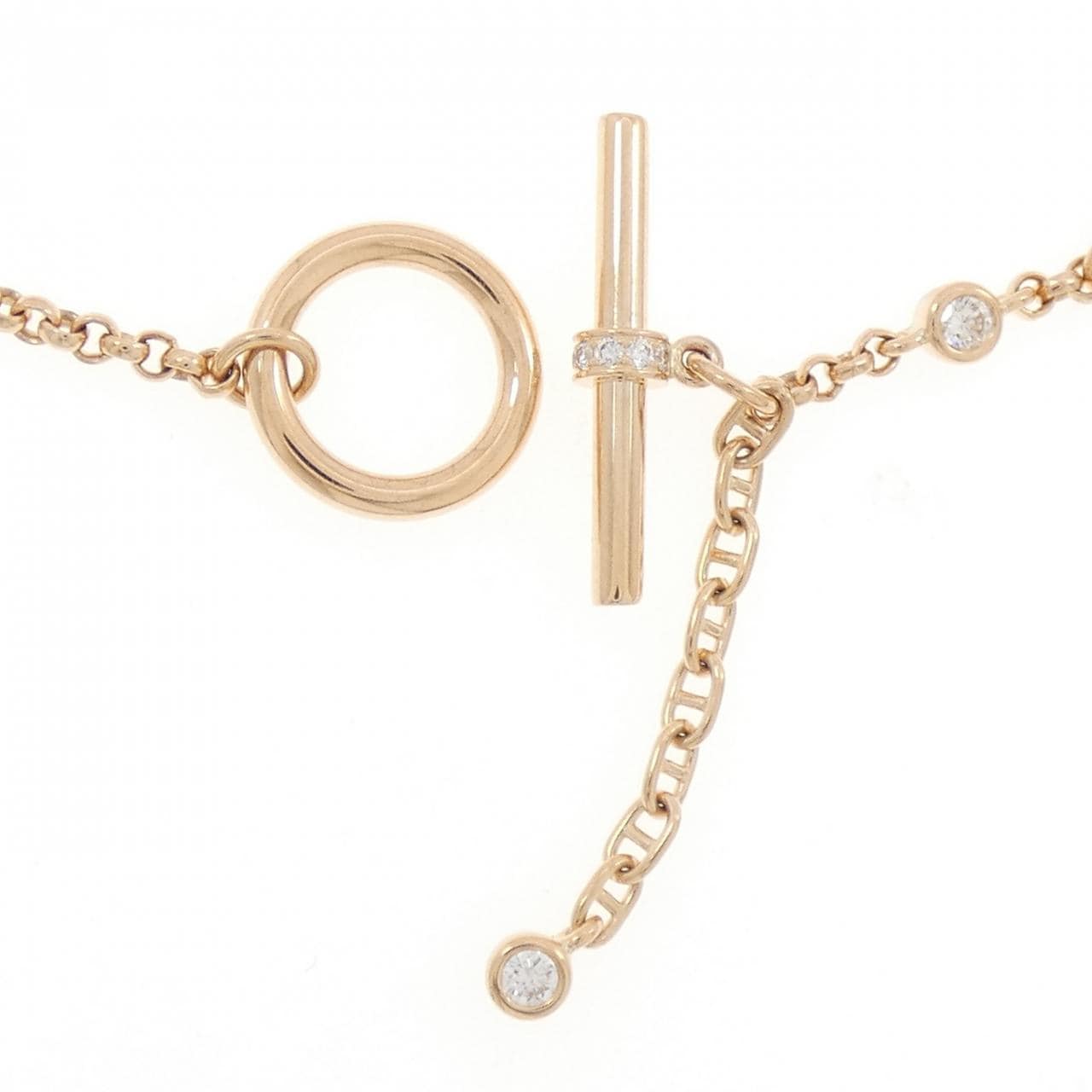 エルメス シェーヌダンクル カオス ブレスレット 0.1CT