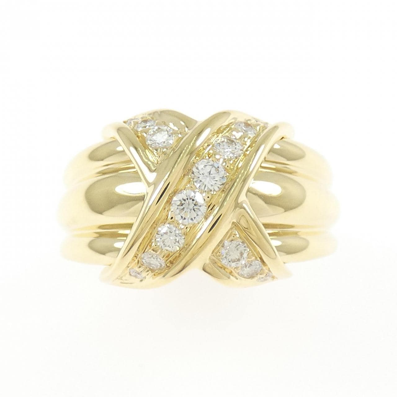 【ヴィンテージ】ティファニー シグネチャー ラージ リング