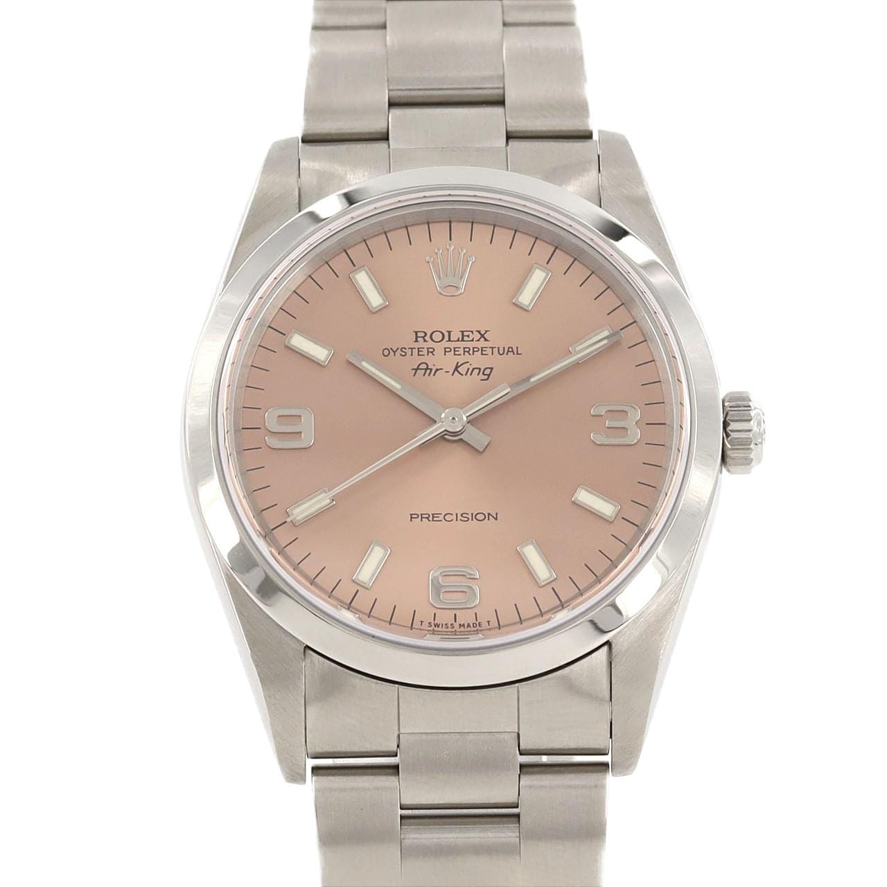 ROLEX Air King 14000 SS自动上弦U 编号