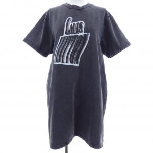 ルイヴィトン LOUIS VUITTON グラフィック LVシグネチャー Tシャツドレス FQJD96GPV カットワンピース