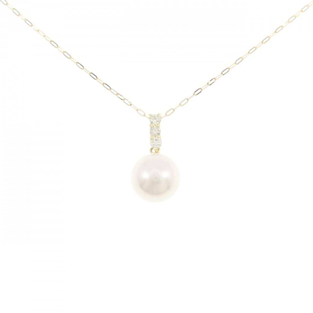 K18YG アコヤパール ネックレス 8.5mm