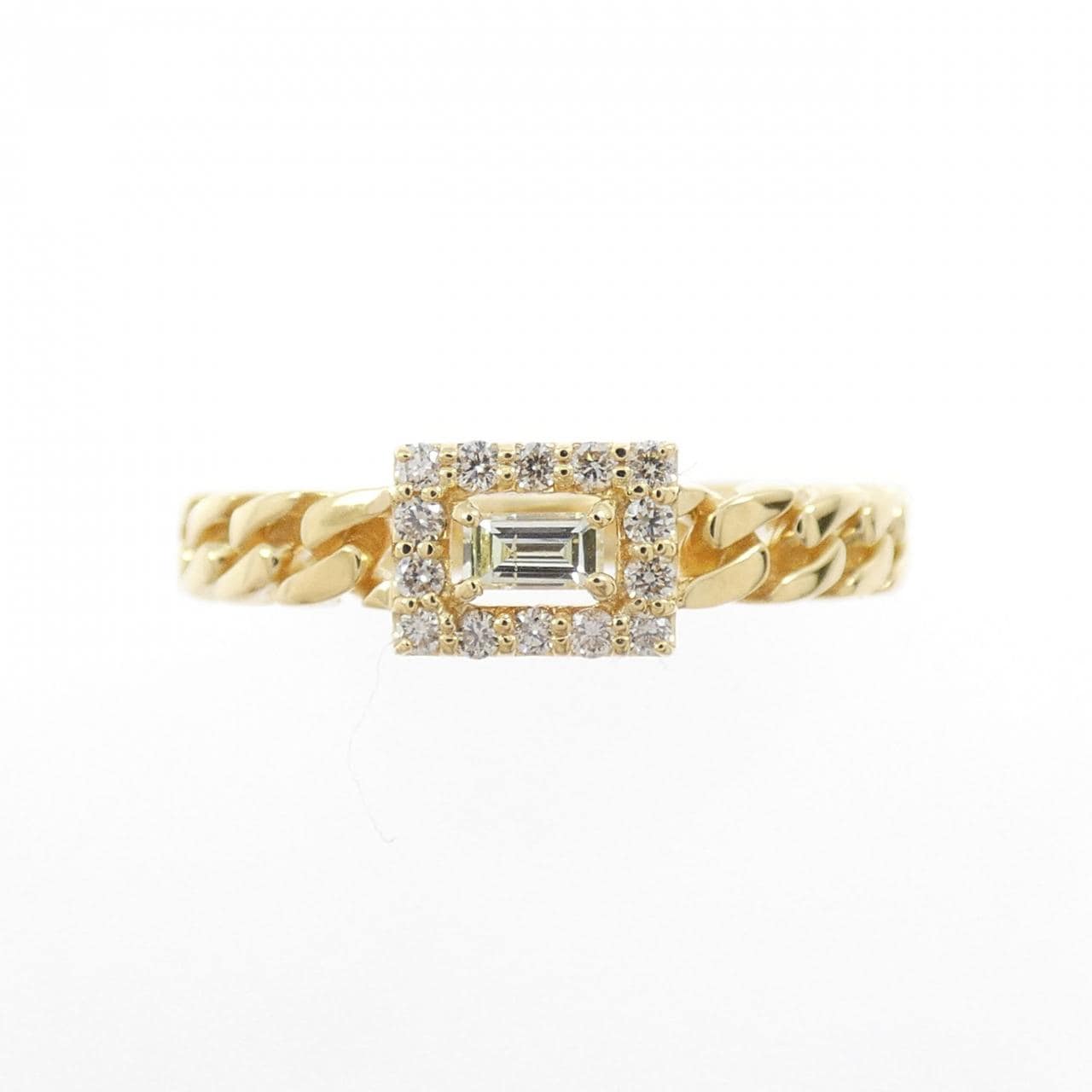 K18YG ダイヤモンド リング 0.15CT