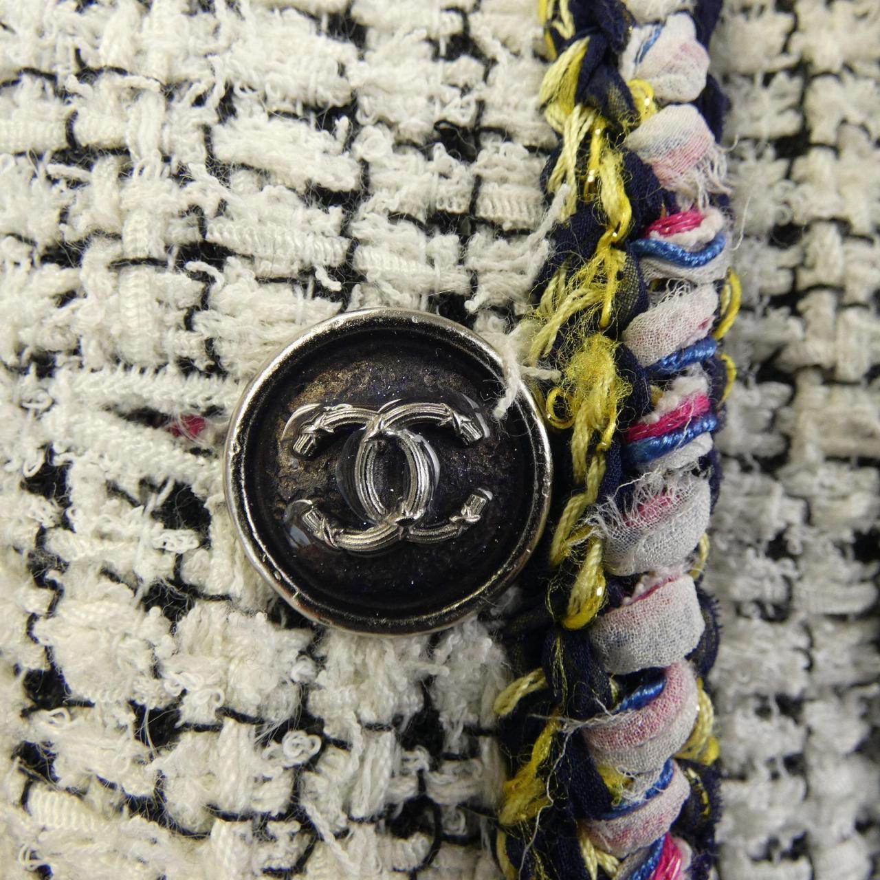シャネル CHANEL ノーカラージャケット